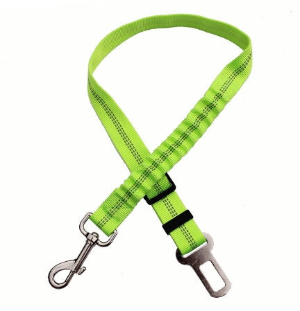 Adjustable Dog Seat Belt Dog Car Seatbelt Harness Leads Elastic Reflective Safety Rope EX-STOCK Canada