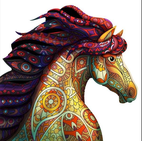 Each Piece Is Animal Shaped Christmas Gift Colorful Elephant Turtle Wooden Jigsaw Puzzles - EX-STOCK Canada