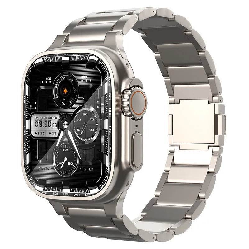 Women's Electronic Magnetic Snap Titanium Alloy Watch Strap - EX-STOCK Canada