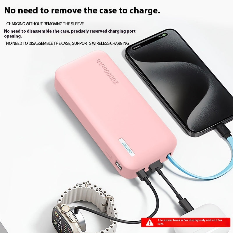 Electric Energy Block 20000 MA Silicone Protective Cover Power Bank EX-STOCK Canada