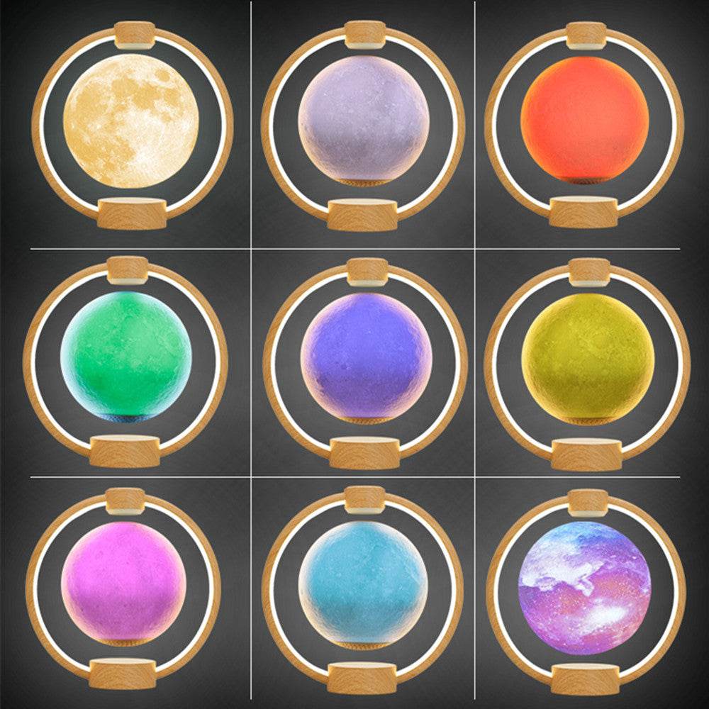 Maglev Moon Light Bluetooth 3D Stereo Diy Colorful Glare - EX-STOCK Canada