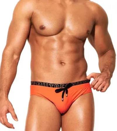 Nylon Triangle Low Waist Swimming Brief Trunks underwear men - EX-STOCK Canada