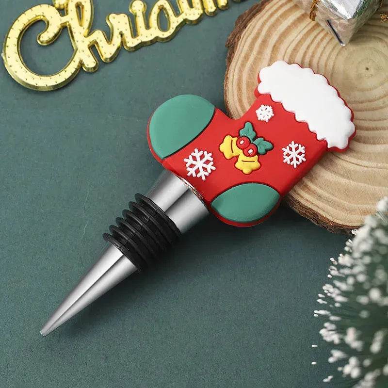 Christmas Holiday Wine Bottle stopper Gift Idea 2024 - EX-STOCK Canada