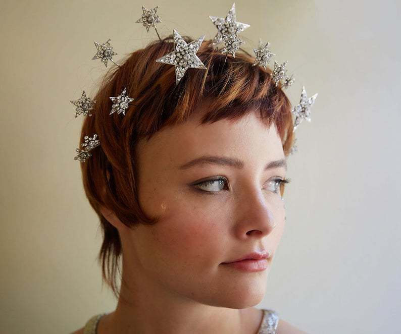 Five Pointed Star Double Row Crown EX-STOCK Canada