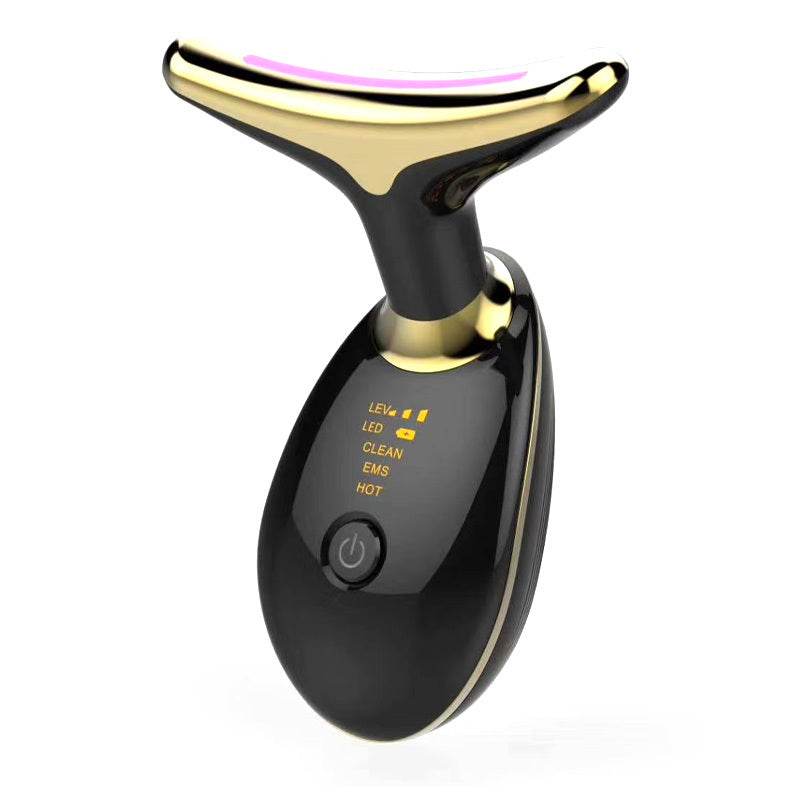 LED neck beauty device - Photon Therapy Neck Beauty Anti Wrinkle Machine EMS Tighten Massager - EX-STOCK Canada