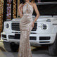 Fashion Halter neck Sheath Velvet Banquet Evening Party Dress - EX-STOCK Canada