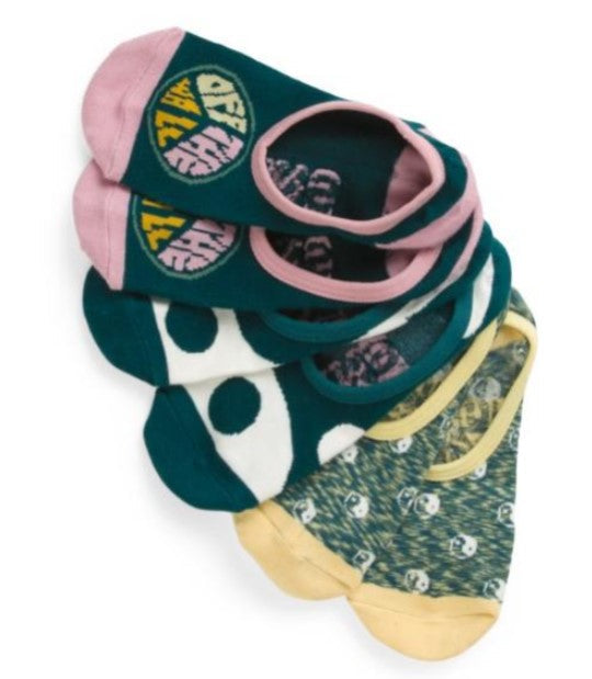 Vans Womens No Show Socks Classic Canoodle - EX-STOCK Canada