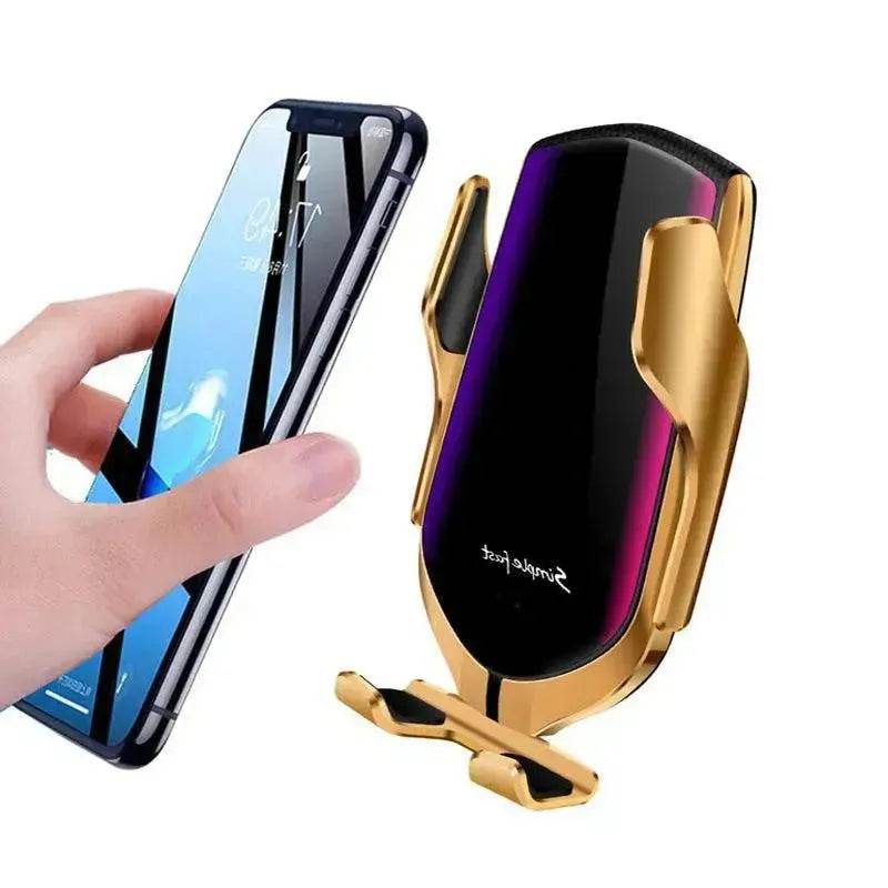 Car holder mobile phone wireless charger - EX-STOCK Canada