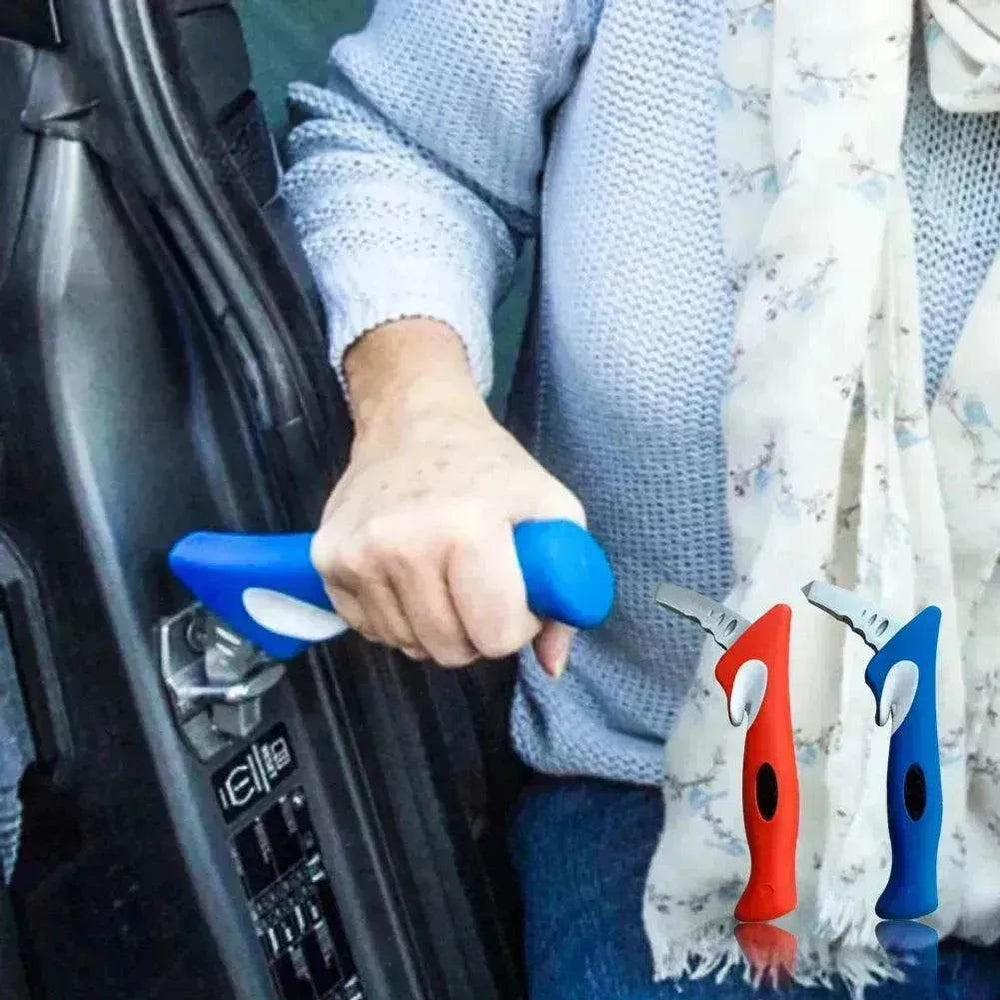 Car Safety Door Handle Assist Bar Vehicle Standing Support Mobility Aid for Window Breaker Safety Escape Hammer Emergency Rescue. - EX-STOCK Canada