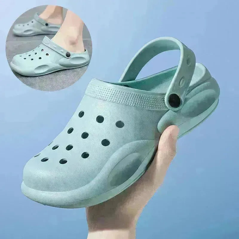Casual Beach Baotou Sandals Non-slip Garden Clogs Shoes for Summer 2024 - EX-STOCK CANADA