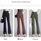 Formal Office Work High-Waisted Wide-Leg trouser Pants for Women - EX-STOCK Canada