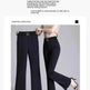 Formal Office Work High-Waisted Wide-Leg trouser Pants for Women - EX-STOCK Canada
