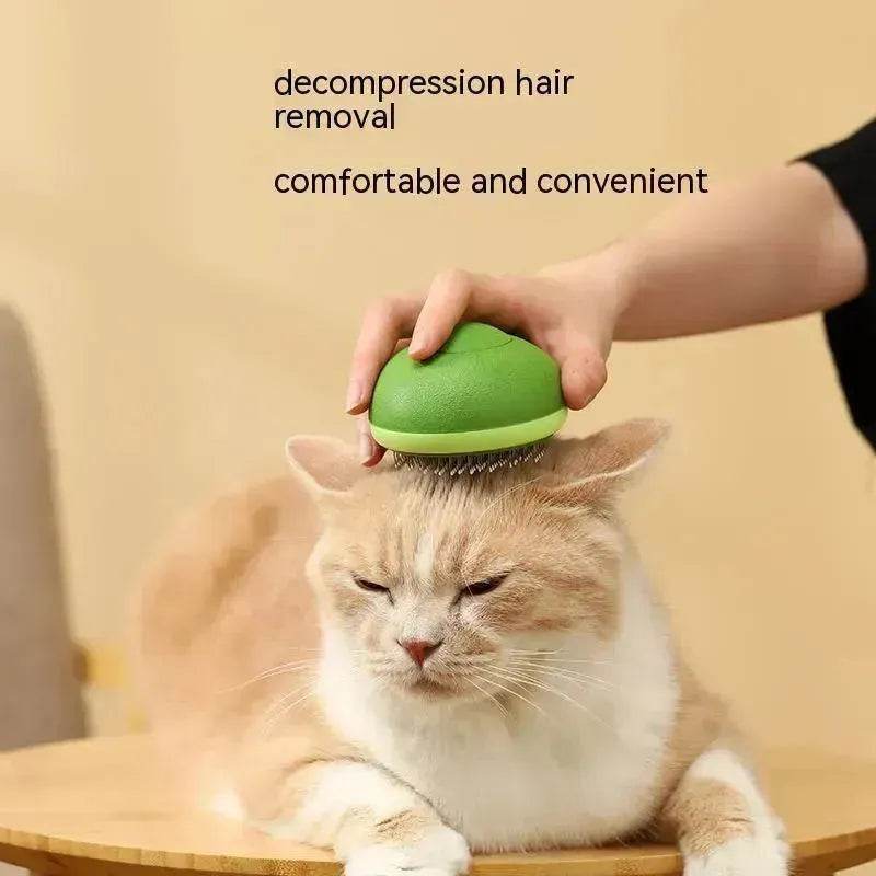 Cat Brush Hair Remover Cleaning Avocado Shaped Dog Grooming Tool Pet Combs Brush Stainless Steel Needle Pet Cleaning Care - EX-STOCK Canada