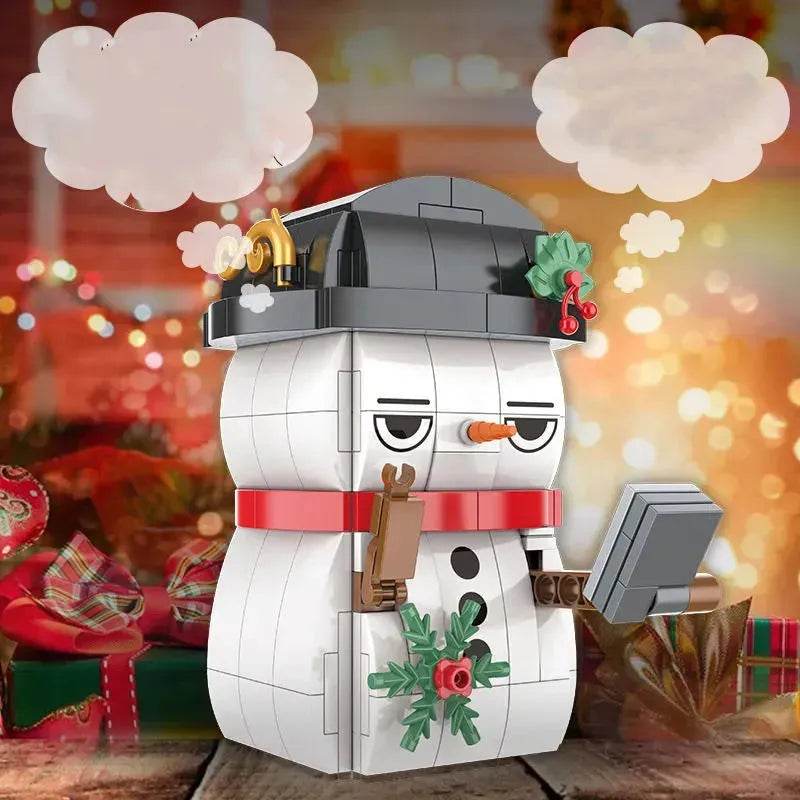 DIY Building Blocks Music Box Christmas Tree Model Desktop Decoration Ornaments Gift Box For Woman Kids Present New Year Gifts - EX-STOCK Canada