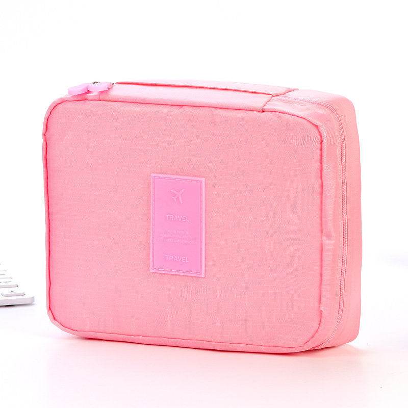 Portable Cosmetic Bag Waterproof Divider Multi-grid Pockets Toiletry Bags Travel Storage Handbags Women Make Up Bag - EX-STOCK Canada