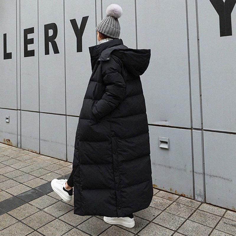 Women's Loose-fitting Padded Long Below-the-knee Cotton Coat - EX-STOCK Canada
