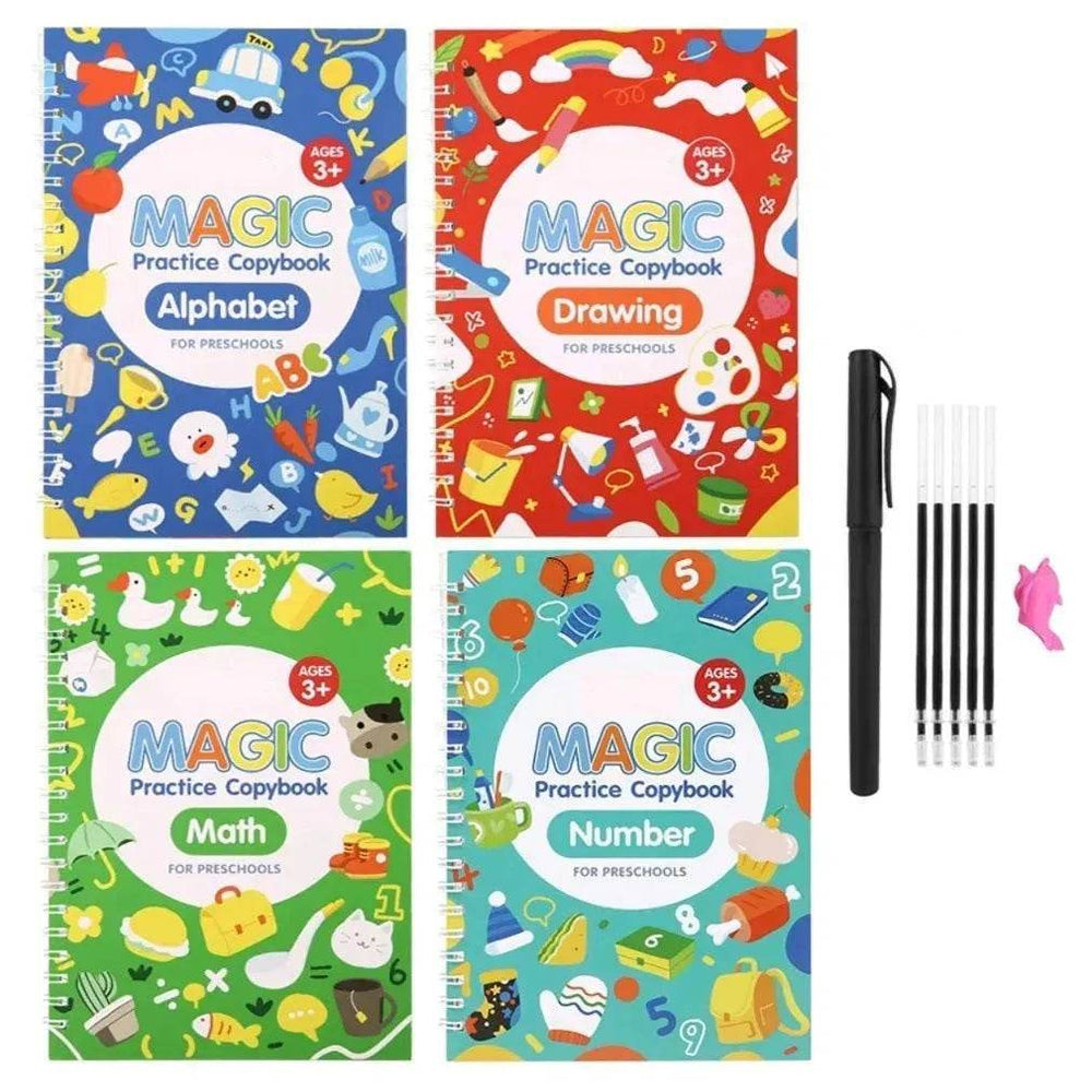 Children Sank Magic Copybook Kids Magic Calligraphy Practice Copybook - EX-STOCK Canada