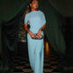 Elegant Pleated Dress Women For Dinner EX-STOCK Canada