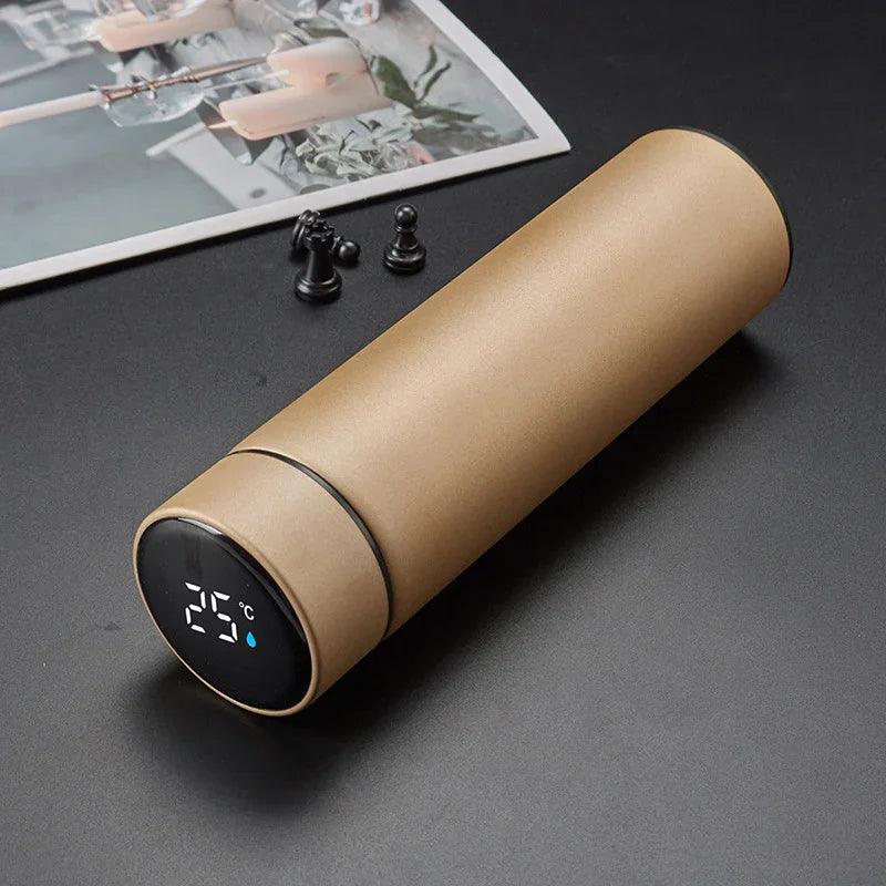 Intelligent 304 Stainless Steel Vacuum Water Cup Temperature Display Car Insulation Cup EX-STOCK Canada