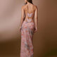 Halter neck Spaghetti Backless Butterfly Design Spring Summer long dress - EX-STOCK Canada