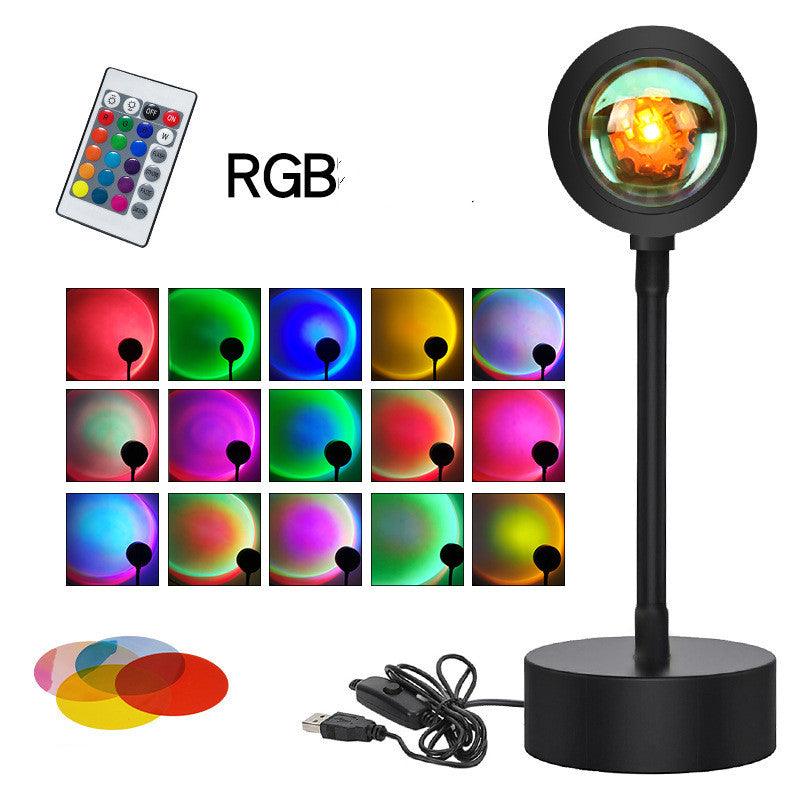 Lampada Proiettore Tramonto Proiettore Tramonto Luce Notturna Decorazione Murale IlluminazioneEX-STOCK Canada