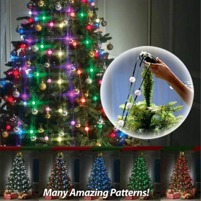 64 Light Dazzler Shower Tree Light Show Of Christmas Tree - EX-STOCK Canada