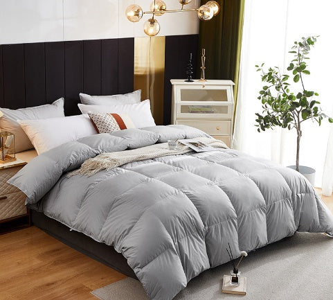High-end Gift Cotton Dazzle Duvet Goose Down Quilt EX-STOCK Canada