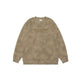 Retro heavy Oversized Crew neck Pullover sweatshirt for men - EX-STOCK Canada