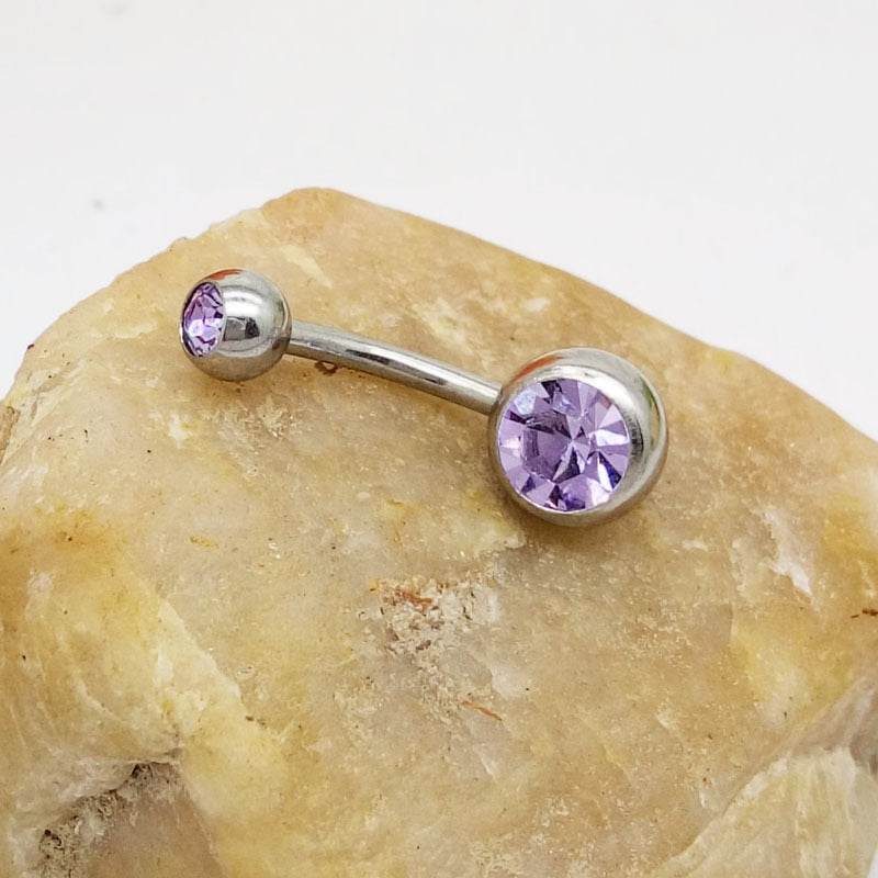 Puncture Hypoallergenic Titanium Steel Navel Buckle Belly Nail - EX-STOCK Canada