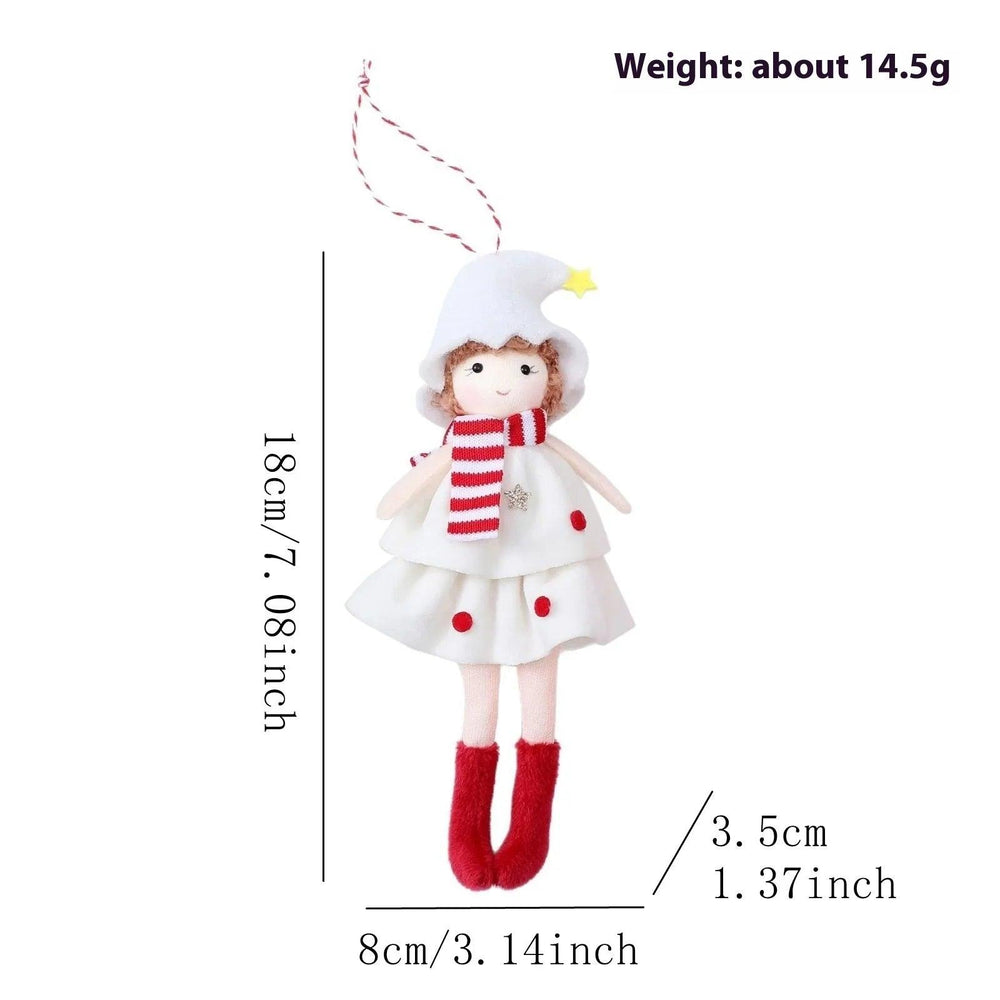 Christmas Cake Dress Girl Doll Angel Pendant EX-STOCK Canada