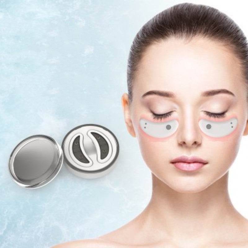 EMS Eye Massager Relief Eye Facial Relaxation Tool Electric Red Light Eye Heating Pad Black Eye Bag Removal Anti-Wrinkle - EX-STOCK Canada