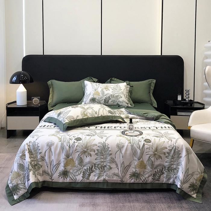 Tencel Summer Duvet Four-piece Washed Silk EX-STOCK Canada
