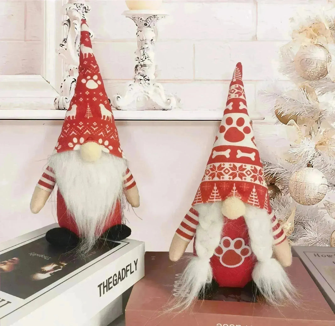Christmas Faceless Doll Doll Holiday Ornements décoratifs