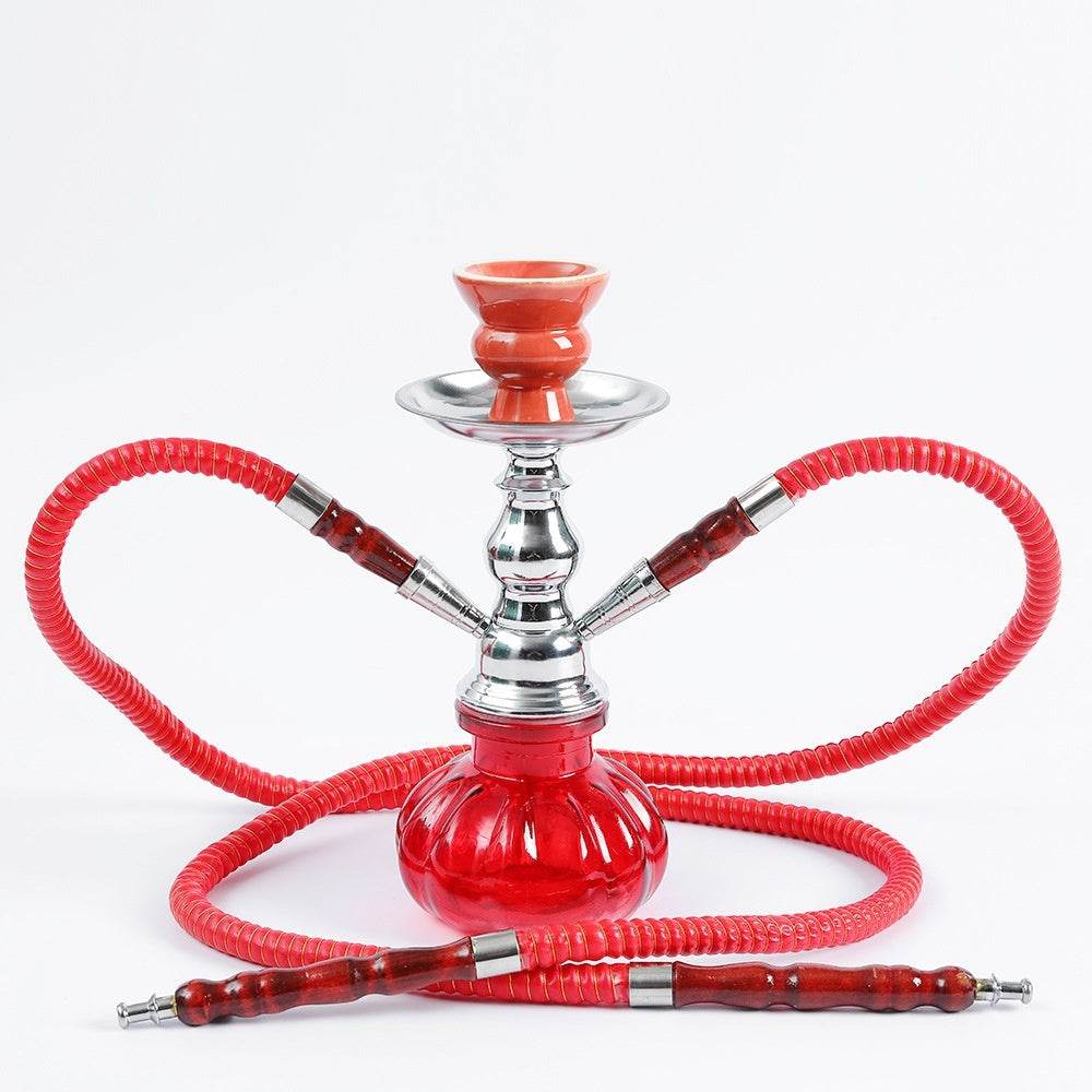 Small Size Iron Single And Double Pipe Hookah Suit - EX-STOCK Canada