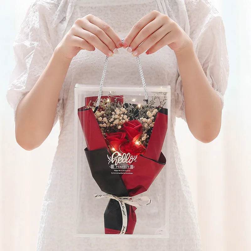 Soap Rose Bundle Gift Box - EX-STOCK Canada