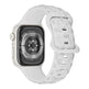 Embossed Rose Silicone Watch Strap - EX-STOCK Canada