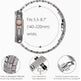 Replaceable Stainless Steel Chain Watch Strap Suitable For Apple IWatch - EX-STOCK Canada