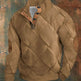 Half button Sweatshirt Men's Winter 3d Digital Printing Pullover Crew neck - EX-STOCK Canada