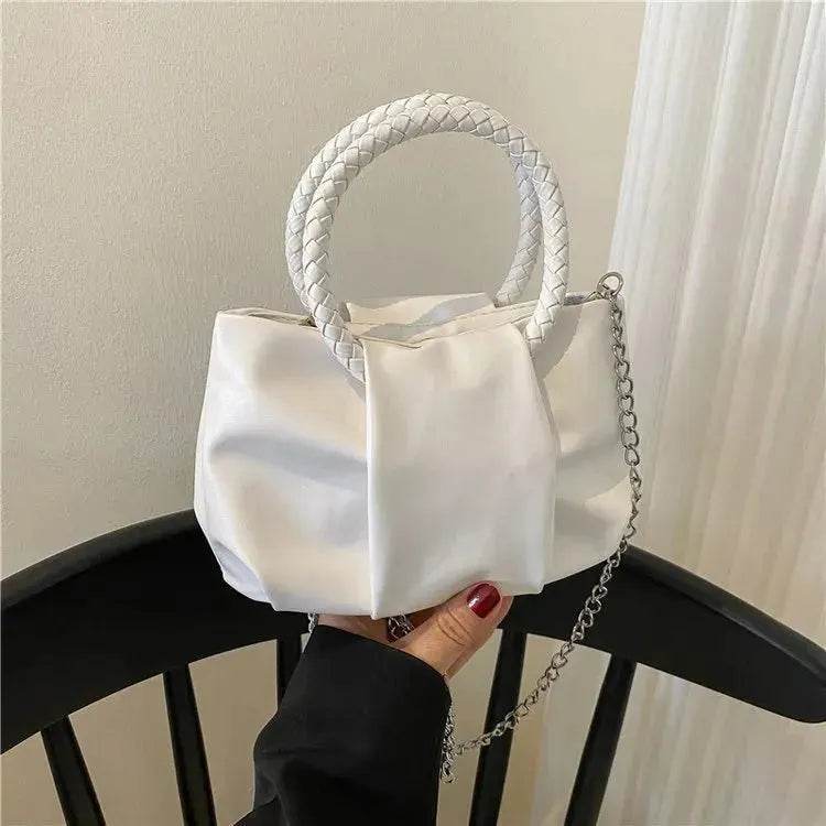 Portable Fashion Cloud Underarm Handbag Chain Crossbody Bag - EX-STOCK Canada