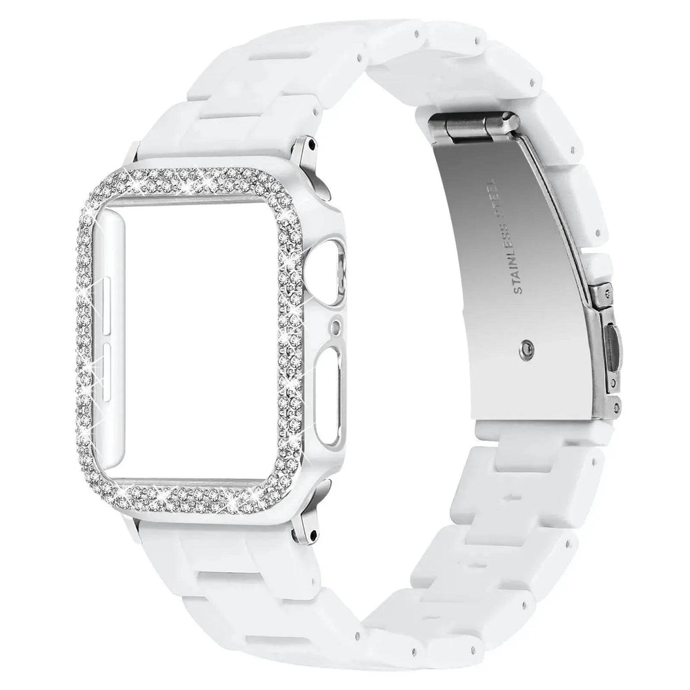 Replaceable Plastic Chain strap Watch Band Suitable for iwatch - EX-STOCK Canada