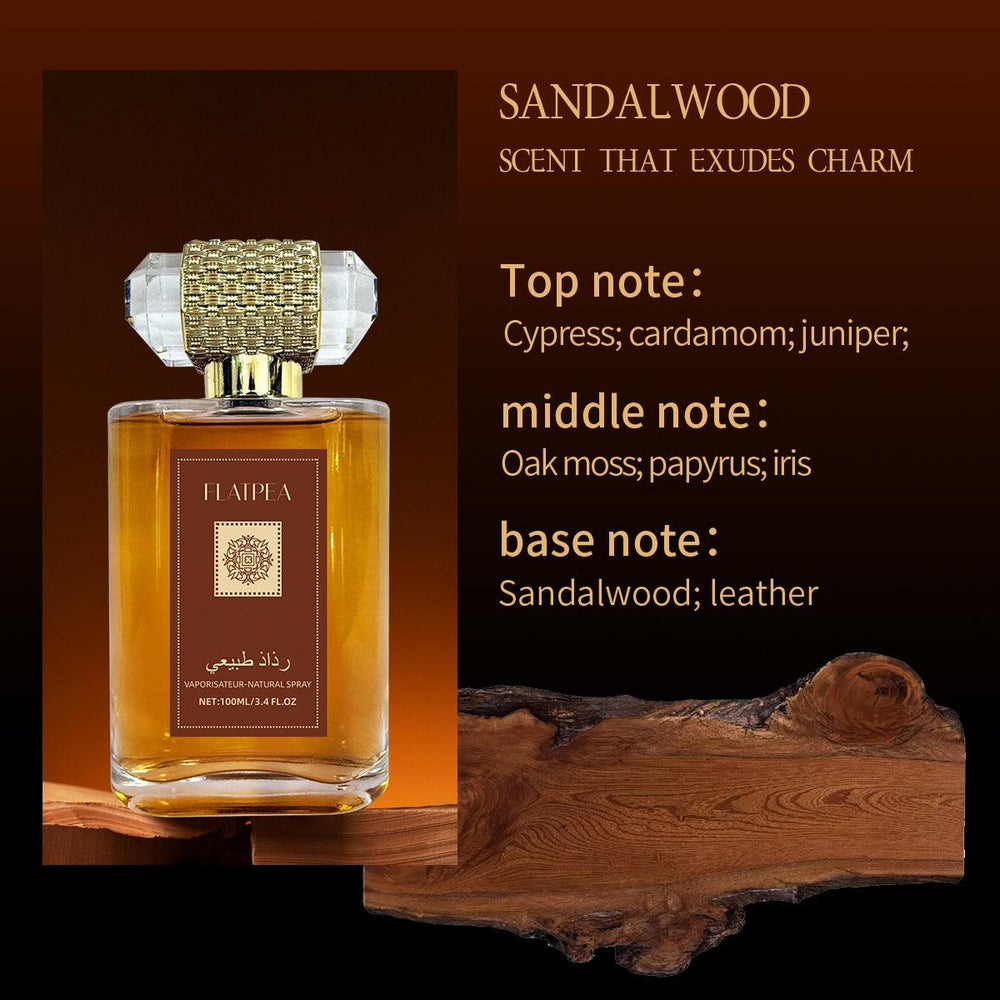 Spray Profumo Uomo Legno di Sandalo Arabo Medio Oriente Profumo Senza Alcol Lunga Durata 100ml - EX-STOCK Canada