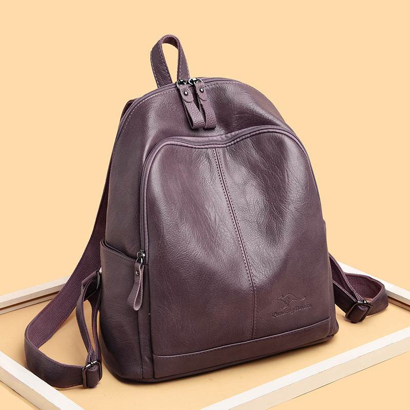 Teen Girls Portable Leather Picnic School Travel Backpack - EX-STOCK Canada