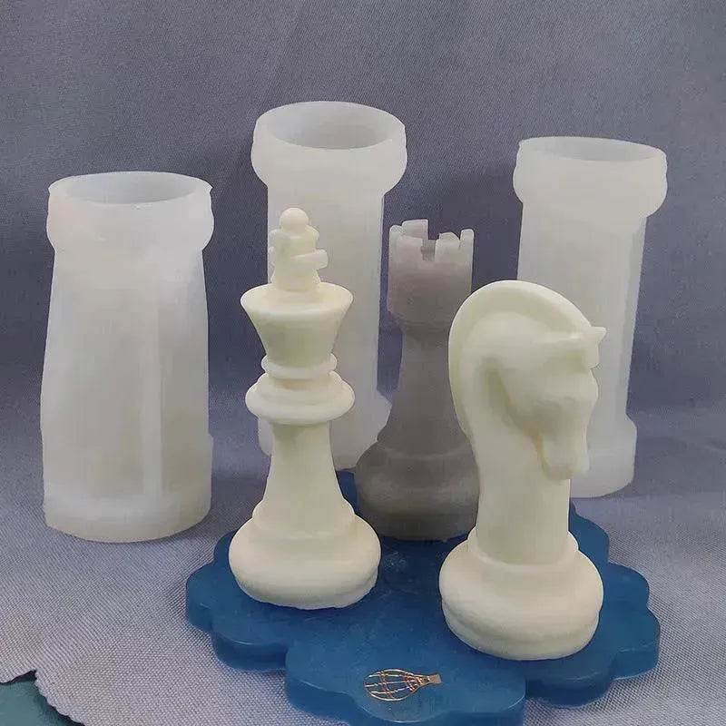 Chess Scented Candle Silicone Mold DIY - EX-STOCK Canada