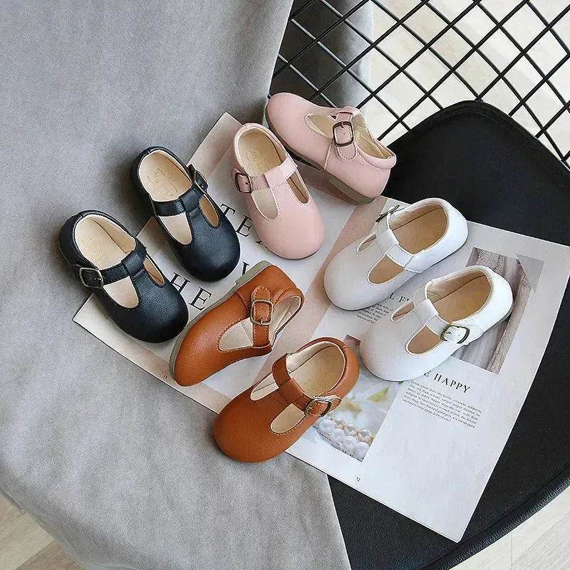 Children's pea shoes versatile single shoes baby shoes - EX-STOCK Canada