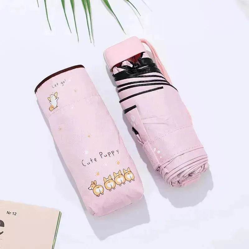 Children's Umbrella Off Sunscreen And Windproof Cartoon Umbrella Girl - EX-STOCK Canada