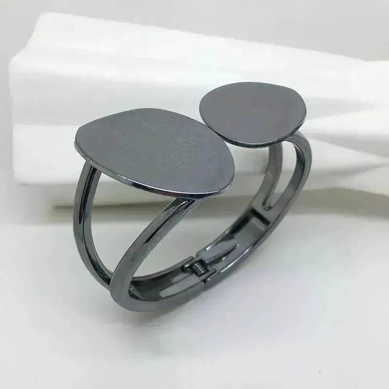Classy Fashionable Asymmetric Alloy Spring Bracelet for Women Bracelet for Wedding Cocktail Party - EX-STOCK Canada