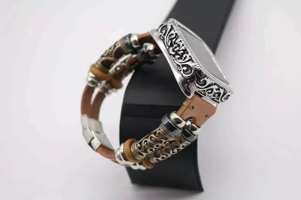 Classy Vintage Carved Watch Protective Case Compatible with Apple Smart Watch - EX-STOCK Canada