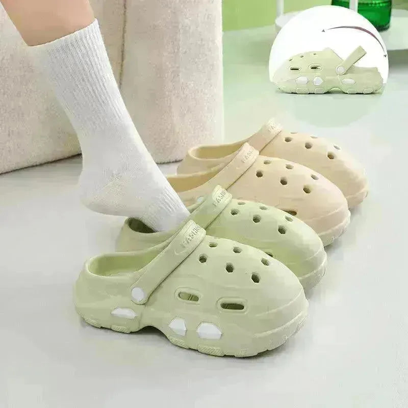 Clogs Shoes Summer Thick Bottom Sandals Outdoor Garden Shoes - EX-STOCK CANADA