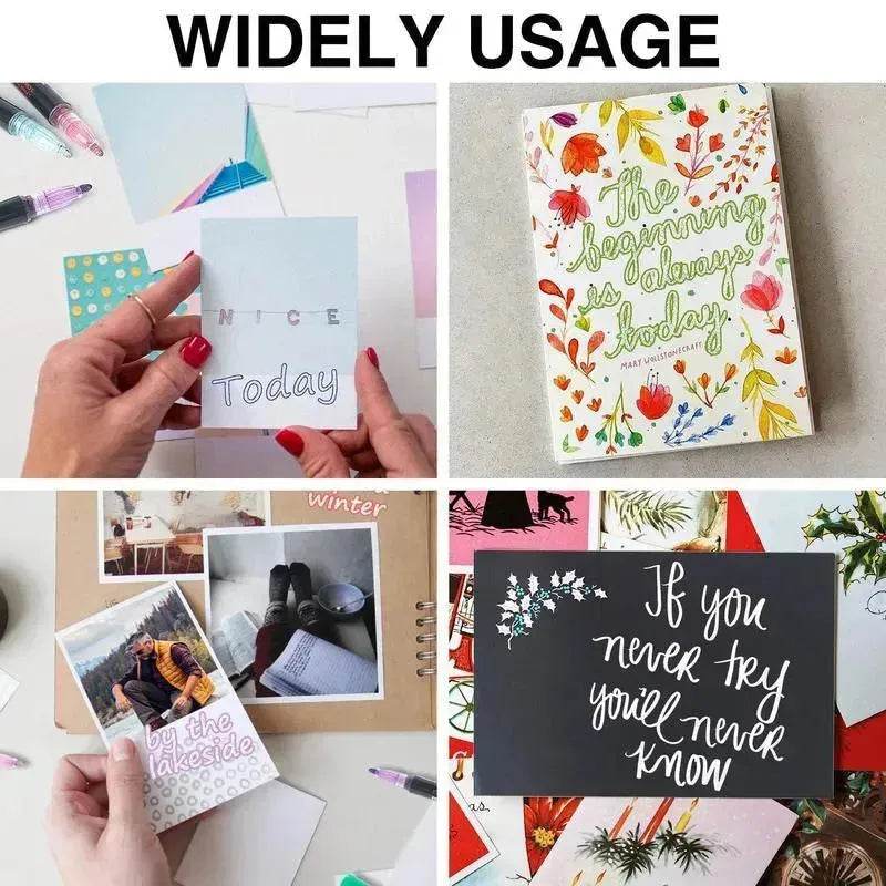 Color Double Line Signature Highlighter Pen And Drawn - EX-STOCK Canada