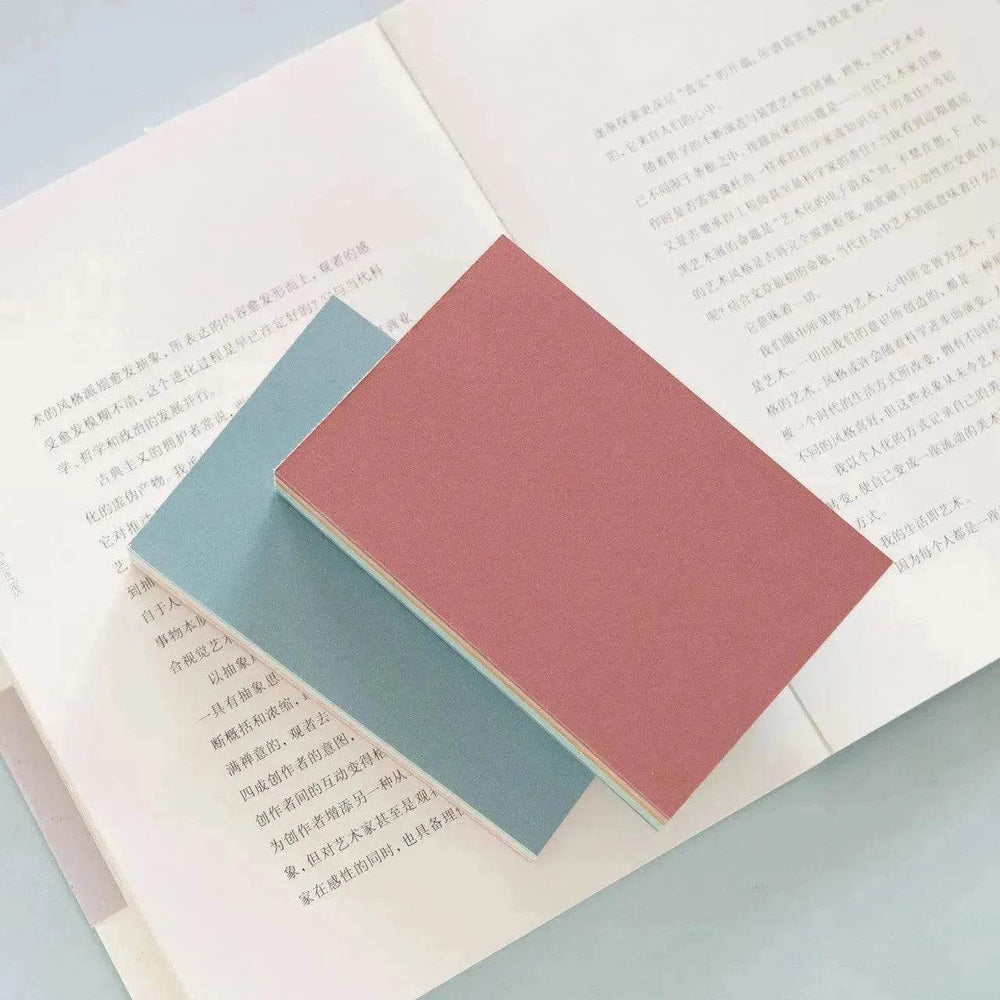 Color Post-it Notes Creative Note Paper Self-adhesive Stickers Strip Marker Net Red Large - EX-STOCK Canada